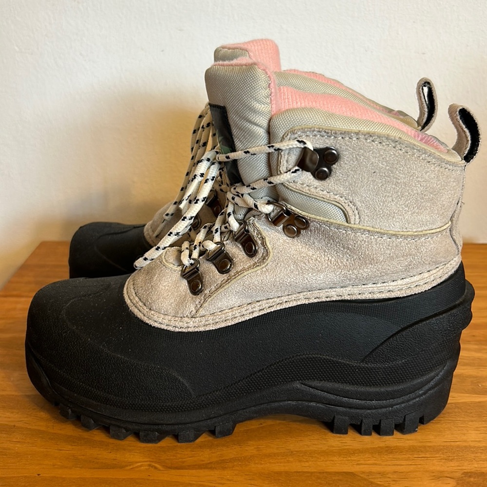 Excellent shape! Itasca Brown/pink/black, Thinsulate Boots